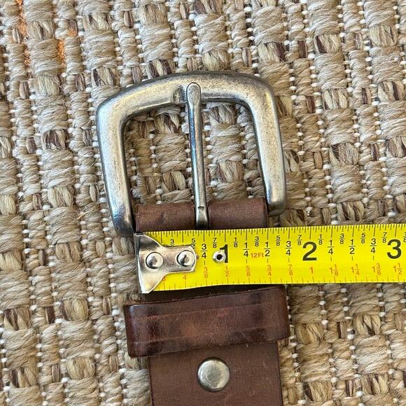 Vintage Gap Genuine Leather Studded Belt - Size M